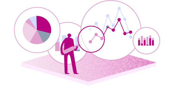 マーケティング支援におけるデータ・人的資産から加盟店・外部企業までの流れ